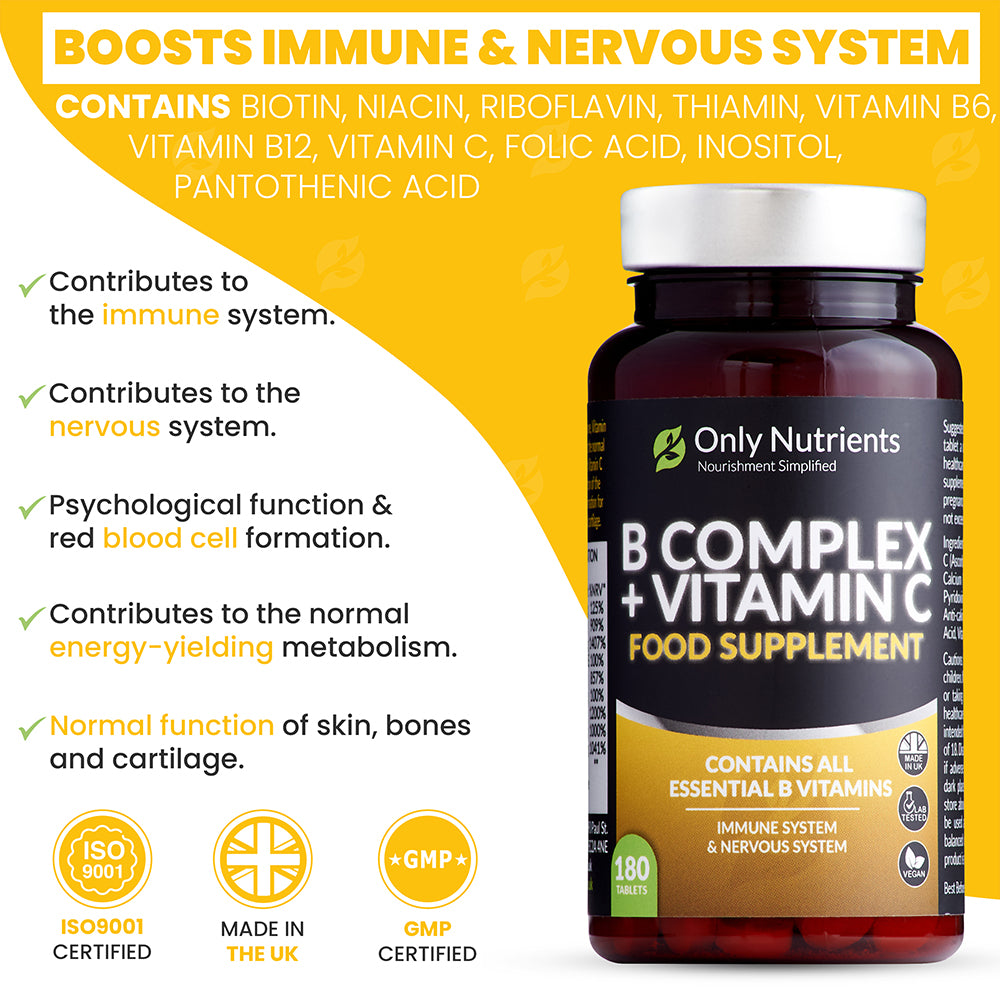 B Complex + Vitamin C Near me UK